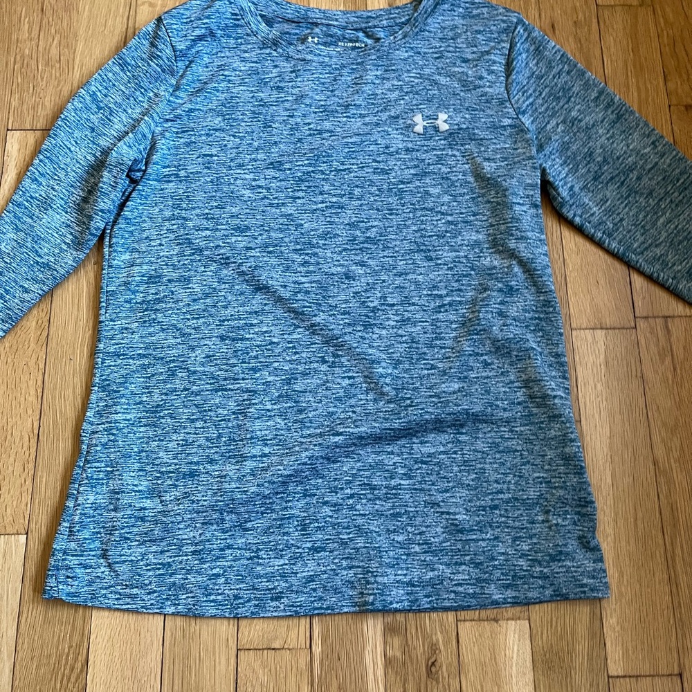 Under Armour Blue Long Sleeve Shirt